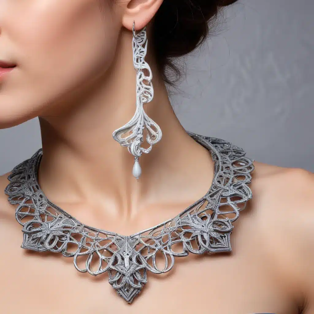 Artistic Expressions in 3D-Printed Jewelry Designs