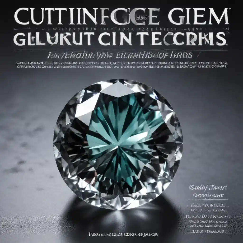 Cutting-Edge Gem Cutting Techniques: Elevating the Brilliance of Nature’s Gifts