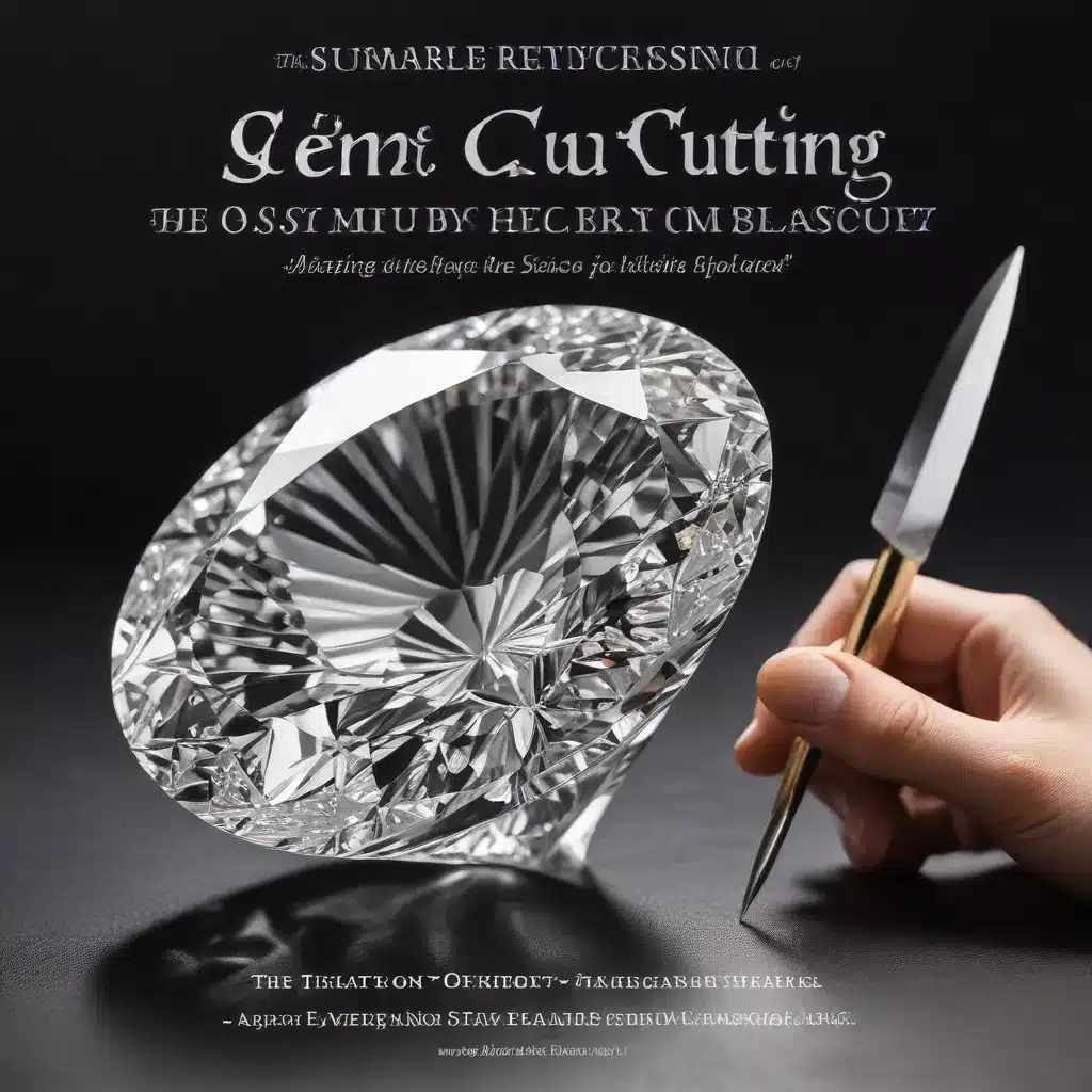 The Artistry of Gem Cutting: Mastering the Science of Brilliance